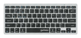 Teclado Aleman Manhattan 180559 Oficina Rf Wireless + Bluetooth Negro, Gris