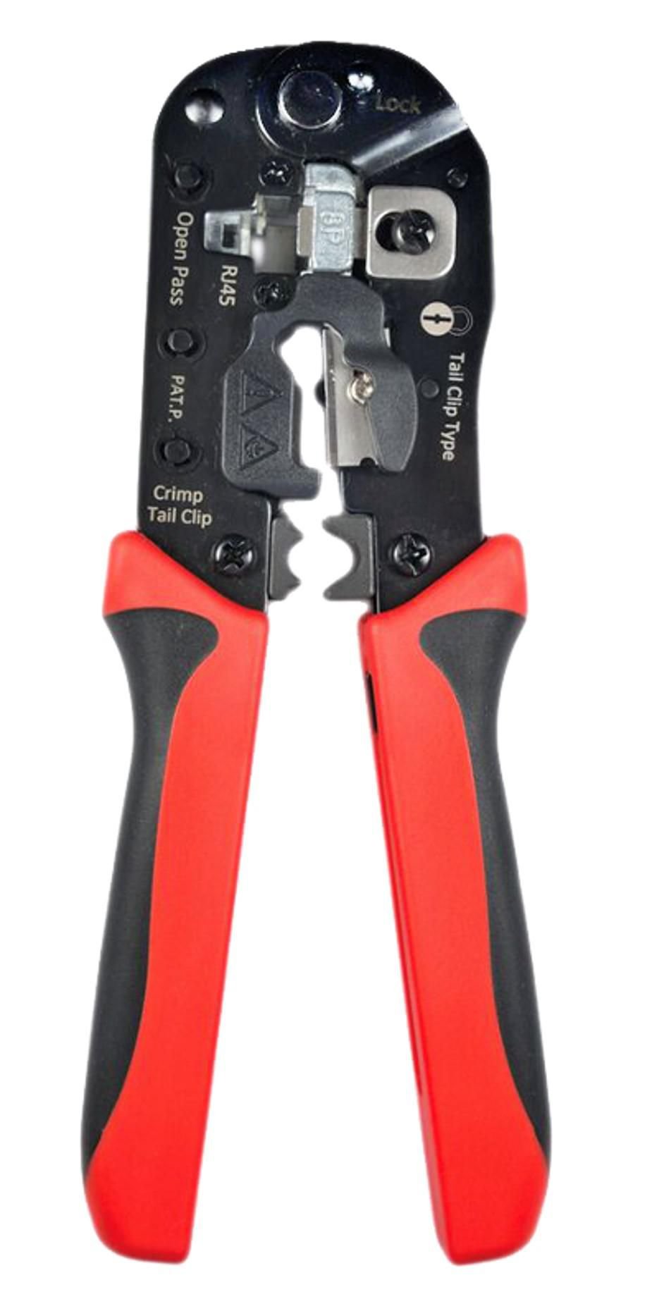 EAN 5704174603764 - Lanview LVN125457 crimpadora Juego de matrices para cables Rojo imagen 1