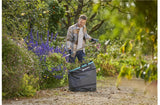 Bolsa Para Residuos De Jardín Gardena Popup Rectangular, Tamaño L Negro/Turquesa, 220 Litros 11716-20