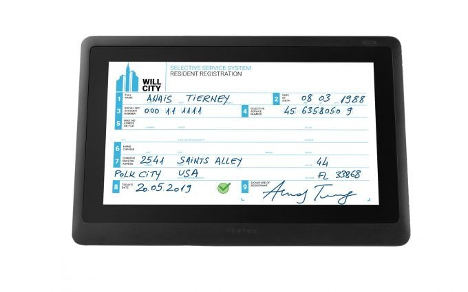 Wacom Dtk-1660e, Tableta Gráfica Negra