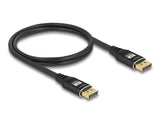 Delock 80622 Cable Displayport 8k 60 Hz 3 M Negro Metal
