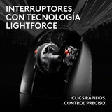 EAN 5099206130081 - Logitech G PRO X SUPERLIGHT 2c ratón Juego Ambidextro RF inalámbrico 44000 DPI imagen 13