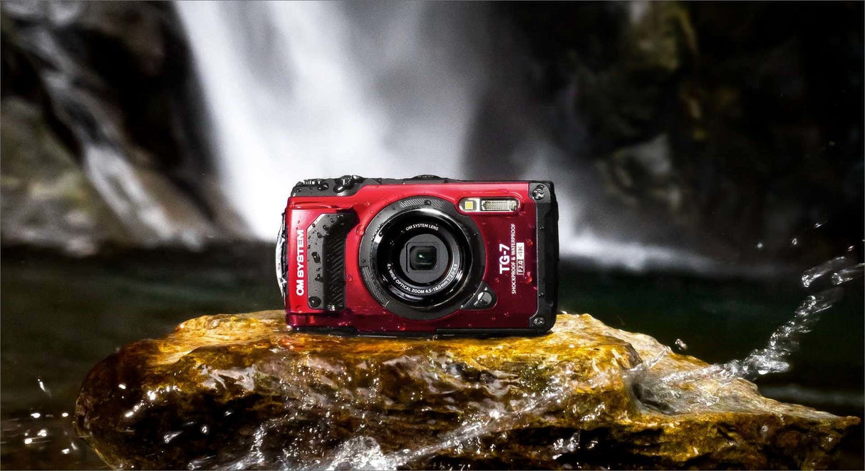 Camara Olympus Tg-7 Digital  Red