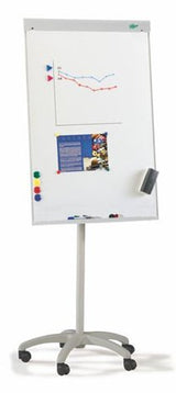 Faibo Pizarra Caballete Metálico Con Ruedas 700 X 1020 Mm