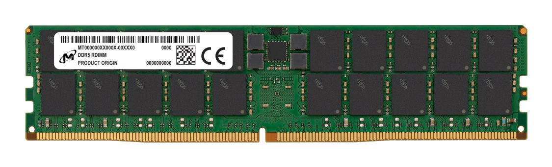 Memoria Micron Mtc40f2046s1rc64br Ddr5  64 Gb 1 X 64 Gb 6400 Mhz Ecc Mtc40f2046s1rc64br