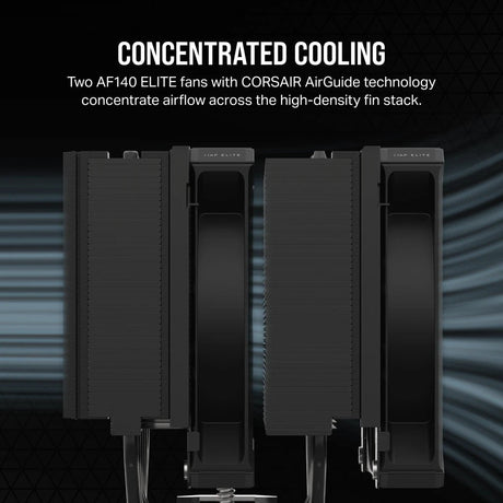 EAN 0840006692843 - Corsair AF ELITE A115 Procesador Refrigerador de aire 14 cm Negro 1 pieza(s) imagen 5