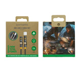 4smarts 3in1 Usb-C Cableset Explorer 240w 1,5m Schwarz