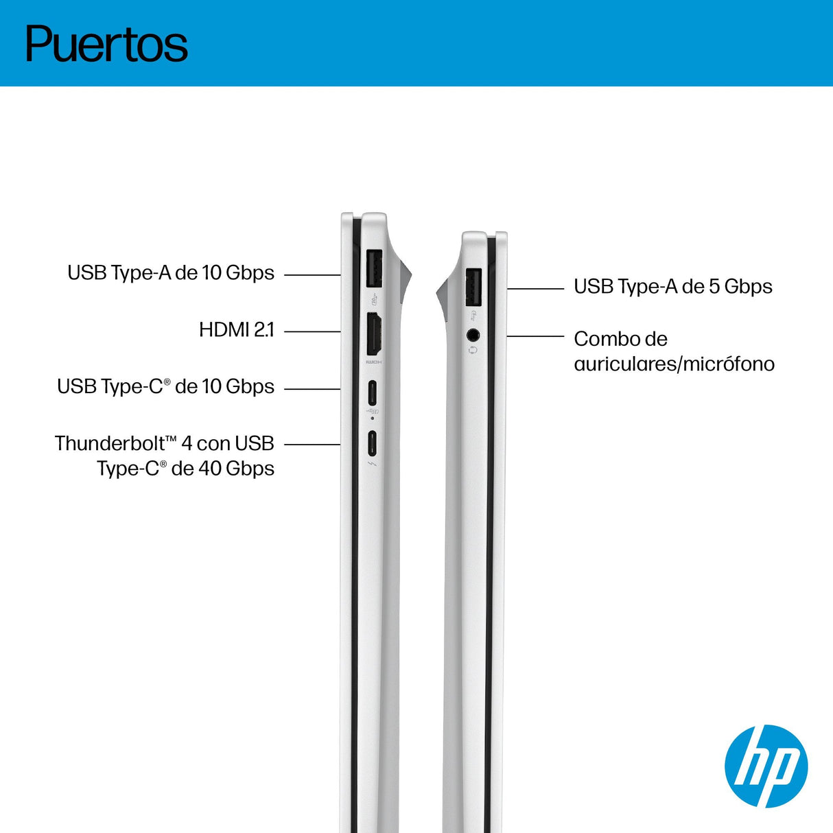 Portátil Hp Omnibook 7 Ai 16 Ay0006ns 16 " Ultra 7 255u 32gb 1tb Geforce Rtx 4050 W11 Plata Glaciar