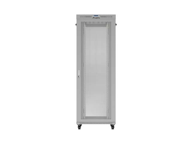 Szafa Instalacyjna Rack Stojaca 19" 47u 800x1200 Szara Drzwi Perforowane Lcd ( Flat Pack) V2
