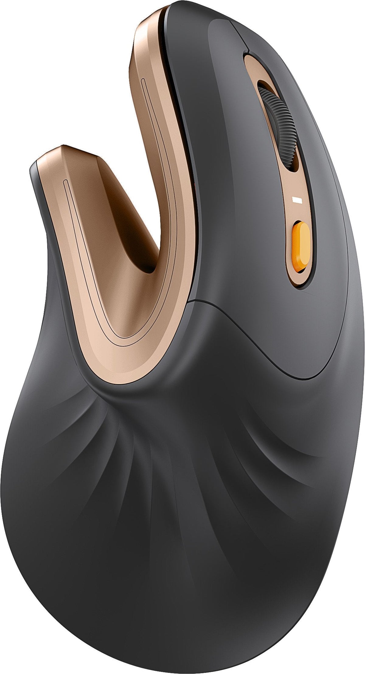 Raton Protoarc Bluetooth Vertical Rec.Negro Dorado