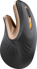 Raton Protoarc Bluetooth Vertical Rec.Negro Dorado