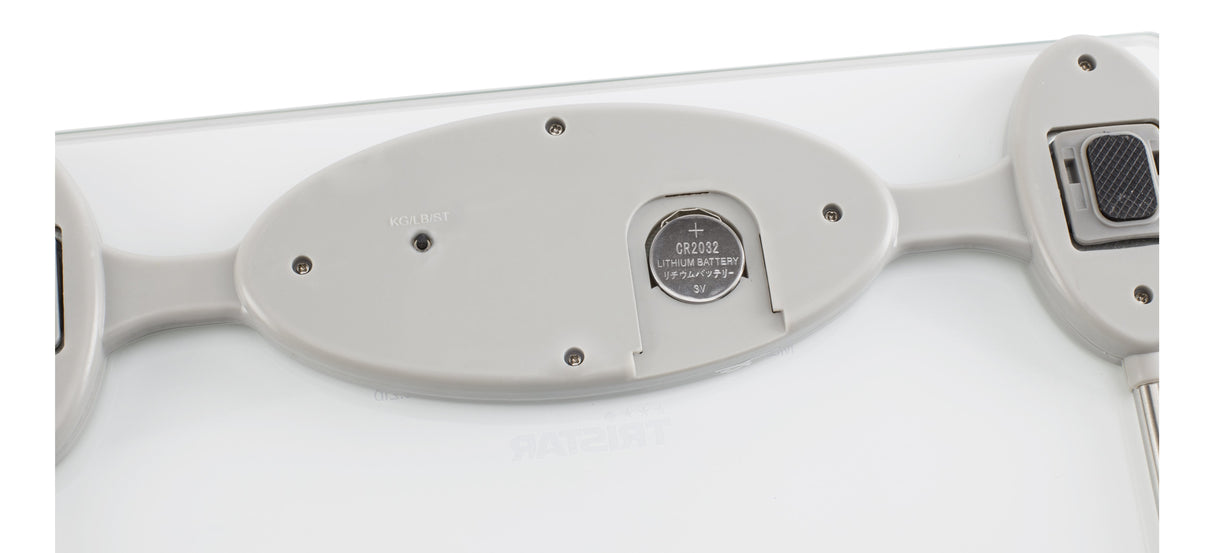 EAN 8713016024190 - Tristar WG-2419 báscula de baño Plaza Transparente, Blanco Báscula personal electrónica imagen 2