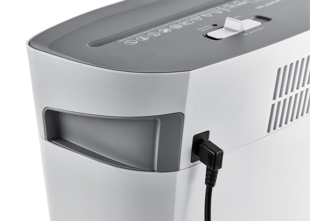 Dahle Papersafe 100 Destructora De Papel Manual 12l - Destruye Hasta 5 Hojas - Corte En Particulas - Apta Para Papel Y Tarjetas