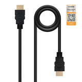Nanocable Cable Hdmi V2.0 Premiun Macho A Hdmi V2.0 Premiun Macho 1.50m - 4k@60hz 18gbps - Alta Velocidad - Negro