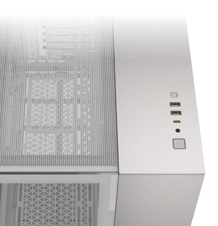 Caja Pc Corsair Cc-9011289-Ww  Midi Tower Gris, Blanco