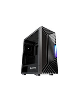 Nfortec Caja Gaming Cristal Templado Nervia Black. Usb 3.0 A-Rgb. Negro