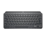 Teclado Inglés Logitech Mx Keys Mini For Business Rf Wireless + Bluetooth Qwerty Grafito