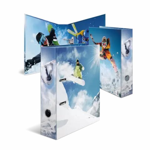 Carpeta Herma A4 De Cartón Deportes De Invierno