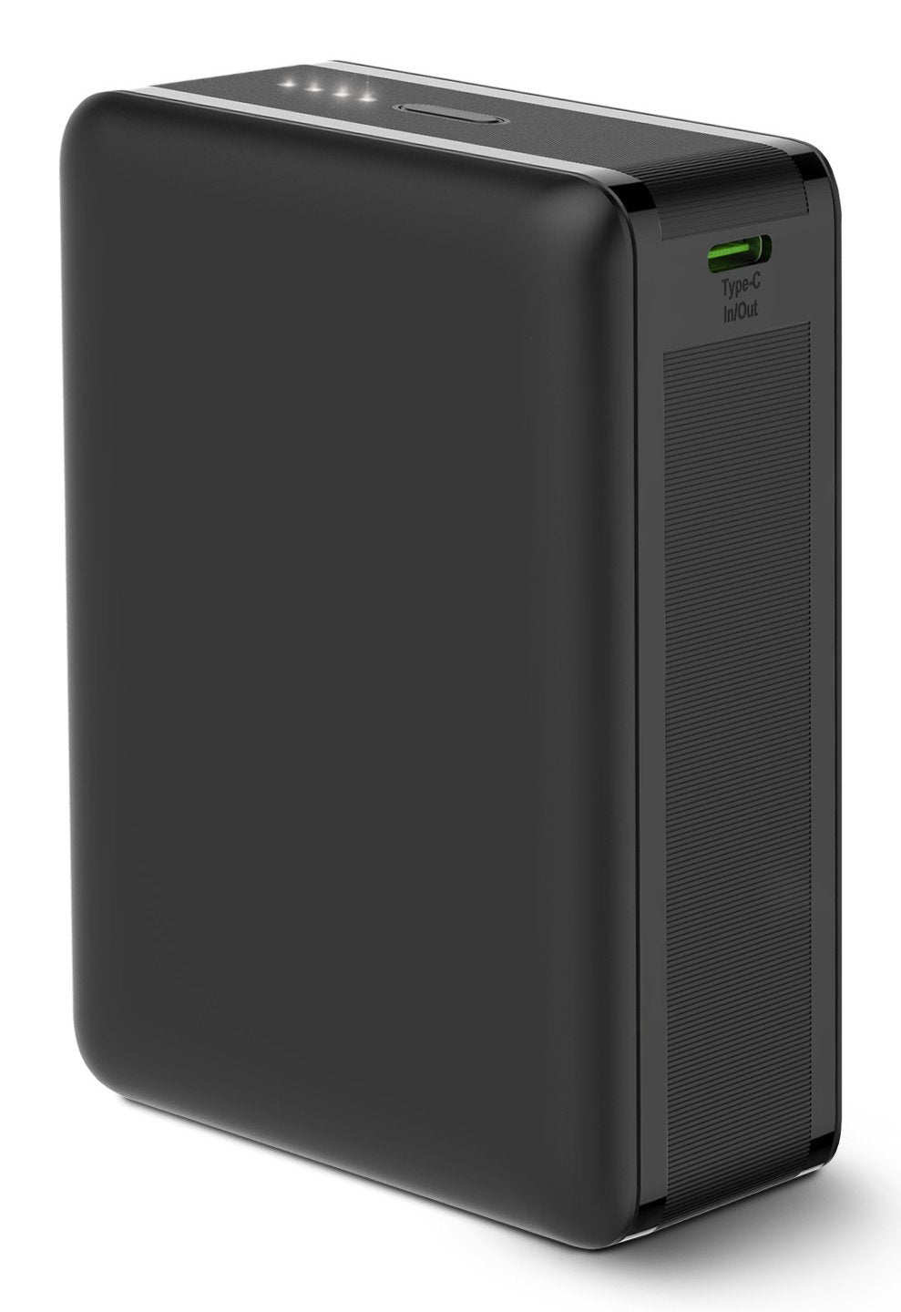 Ksix Powerbank Nano 20.000 Mah - Tamaño De Bolsillo - Power Delivery - 22,5 W - Cable Usb-C A Usb-C - Carga Simultanea