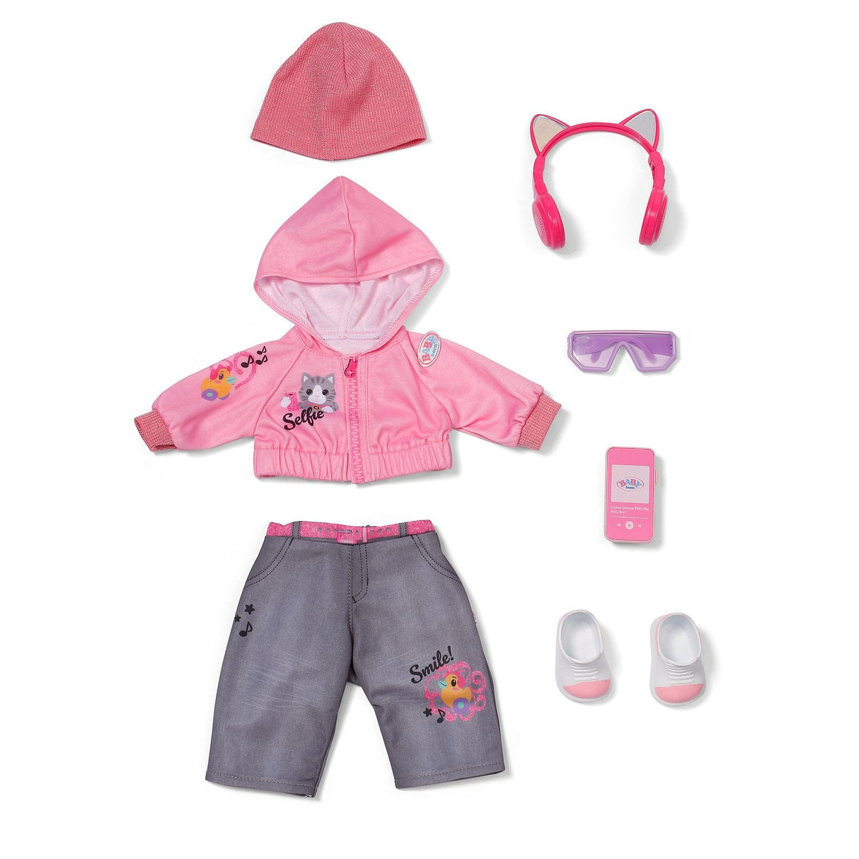Zapf Creation Zapf Baby Born Cool Girl Outfit 43cm 840009