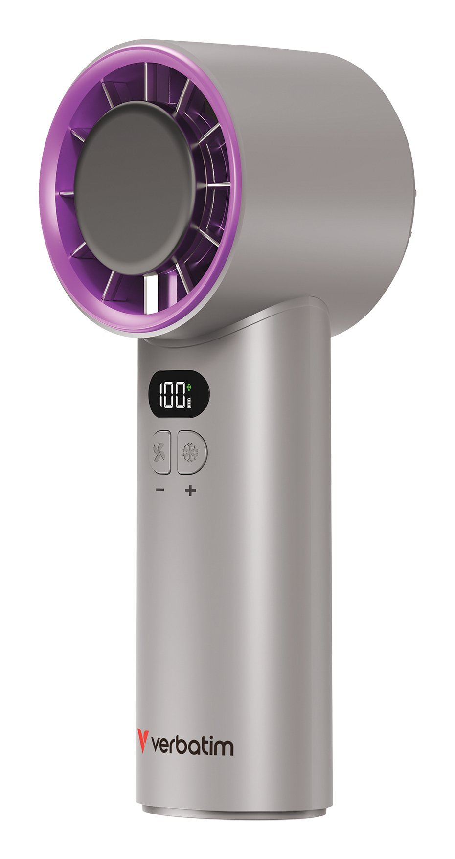 EAN 23942323426 - Verbatim Cool 'n' Go Ice Touch Gris, Púrpura Ventilador de mano imagen 1