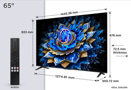 EAN 5901292528584 - TCL T69C 65T69C Televisor 165,1 cm (65") 4K Ultra HD Smart TV Wifi Negro 350 cd / m² imagen 4