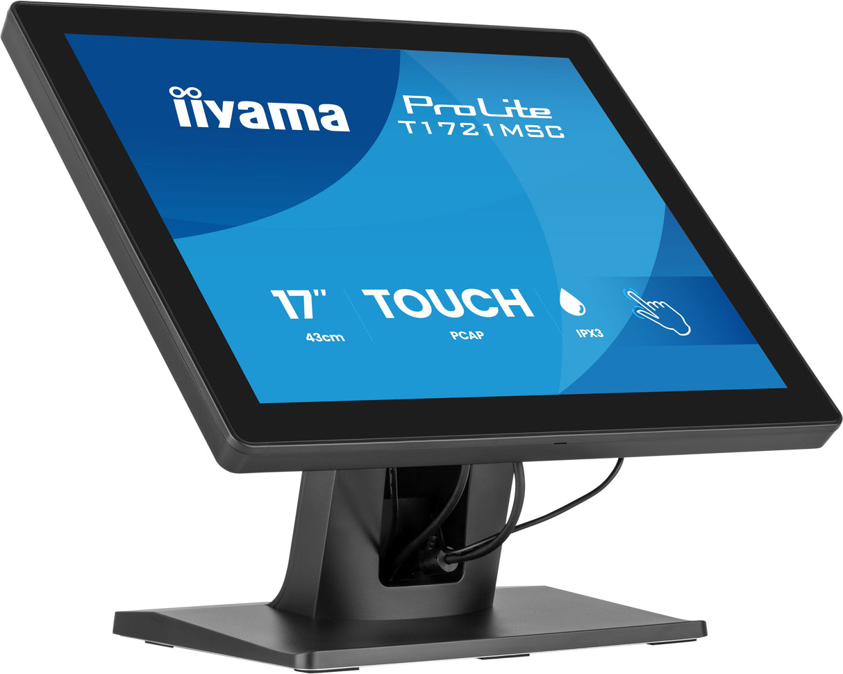 Monitor  Iiyama 17" T1721msc-B3 5:4 M-Touch Hdmi+Vga