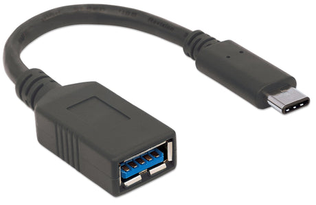 EAN 0766623355285 - Manhattan 355285 cable USB USB 3.2 Gen 1 (3.1 Gen 1) 0,15 m USB C USB A Negro imagen 2