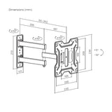 EAN 8435739904091 - AISENS WT43TSE-413 soporte para TV 109,2 cm (43") imagen 7