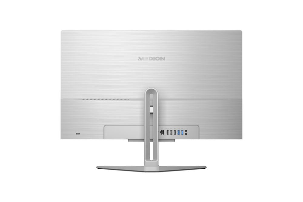 All In One Medion Akoya E23405 Md62581 23.8" 1920 X 1080 Pixeles  4 Gb Ddr4-Sdram 128 Gb Ssd W11 Home Wi-Fi 5 (802.11ac) Plata