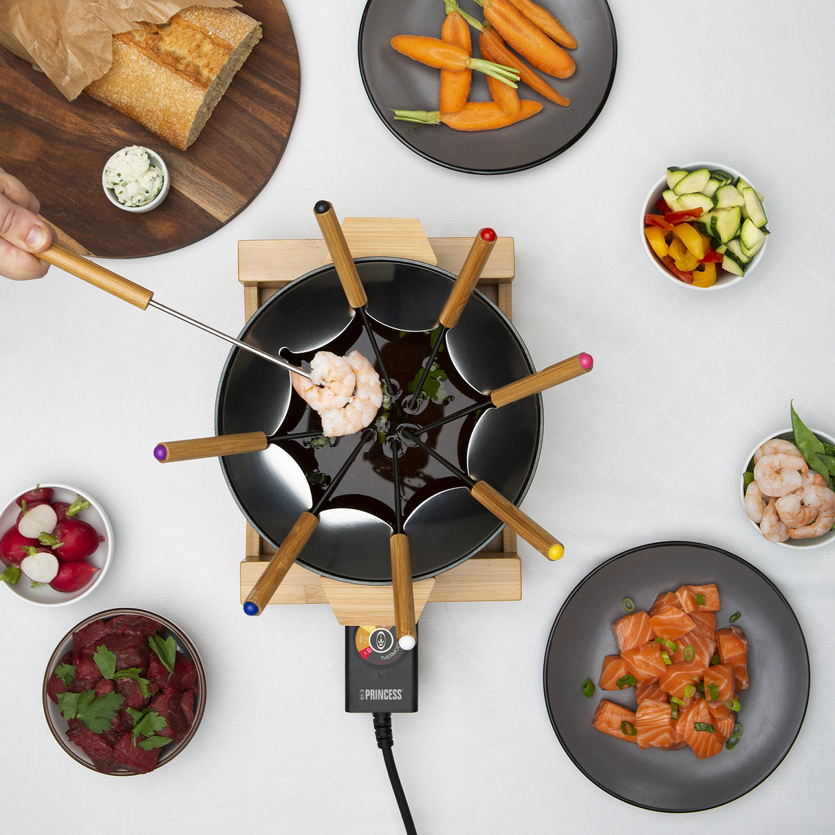 Princess 01.173025.01.001 Fondue Pure Negro
