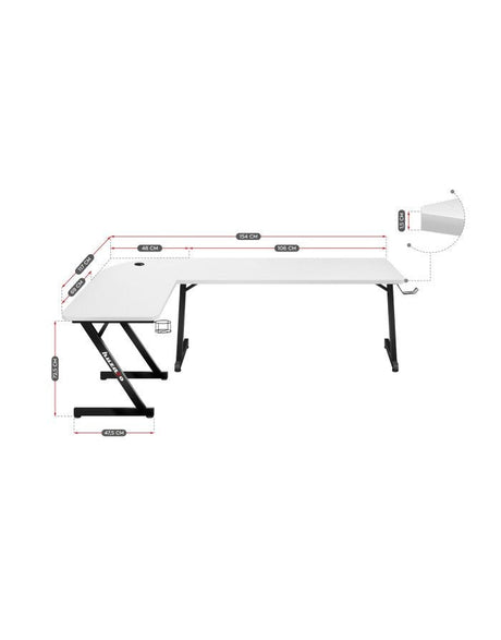 EAN 5903796011142 - Huzaro Hero 7.0 Negro, Blanco imagen 4