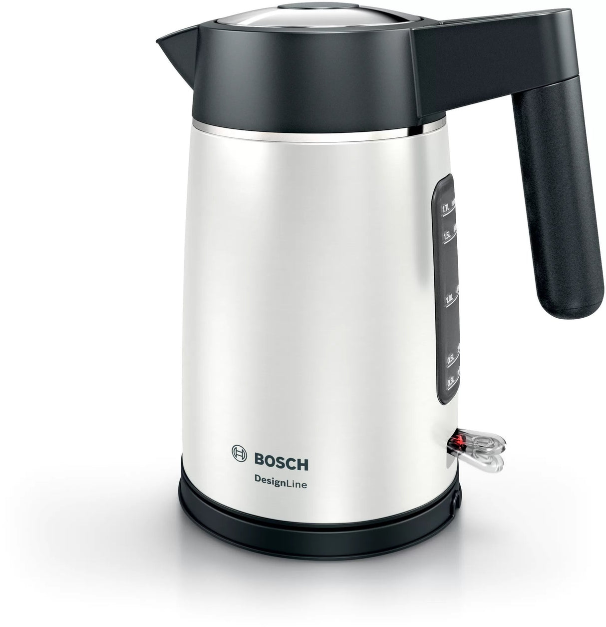 EAN 4242005276493 - Bosch DesignLine tetera eléctrica 1,7 L 2400 W Negro, Plata imagen 1