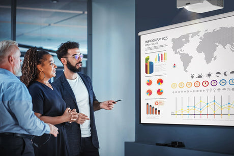 EAN 5055387668119 - Optoma ZW410UST videoproyector Proyector de alcance estándar 4000 lúmenes ANSI DLP WXGA (1280x800) 3D Bla imagen 12