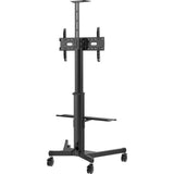 Vision X-Series Vfm-F22 Carrito Altura Ajustable Para Pantalla Lcd Acero Aluminio Negro Mate Tamaño De Pantalla: 31"-80"