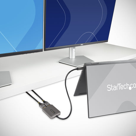 EAN 0065030888288 - StarTech.com MST14CD122HD Adaptador gráfico USB 3840 x 2160 Pixeles Negro, Gris imagen 6