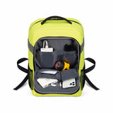 Mochila  Dicota P20471-17  De Senderismo Negro, Gris, Amarillo Tereftalato De Polietileno Reciclado (Rpet)