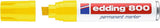 EAN 4004764053995 - Edding 800 marcador permanente Punta de cincel Amarillo 1 pieza(s) imagen 1