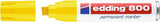 Edding Marcador Permanente 800 Extragrueso Amarillo