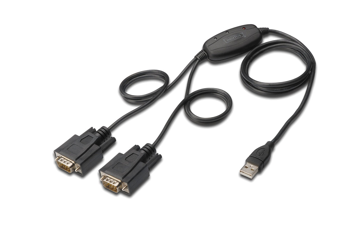 EAN 4016032308522 - Digitus DA-70158 cable de serie Negro 1,5 m USB tipo A DB-9 imagen 1