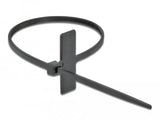 Delock Cablebinder Mit Beschriftungsfeld L 100 X B 2,5 Mm Schwarz 10 Stück