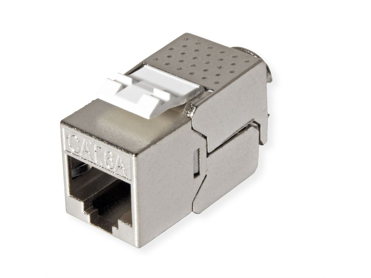 Kat.6a Class Ea Keystone Rj-45 Apantallado Sin Herramientas Superslim
