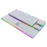 Newskill Teclado Gaming Optomecanico Gungnyr Tkl Pro Ivory. Rgb. Tenkeyless. Switch Gateron Intercambiable. Blanco