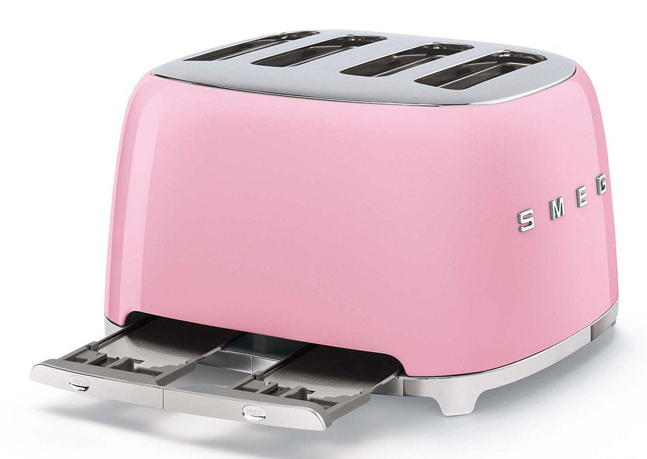 Tostadora Smeg Estilo Años 50 Tsf03pkeu,