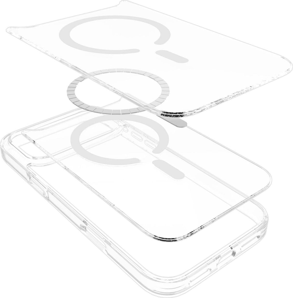 Infinite (Grs) Oslo Iphone 17  Pro Max Clear Magnetic Cover.