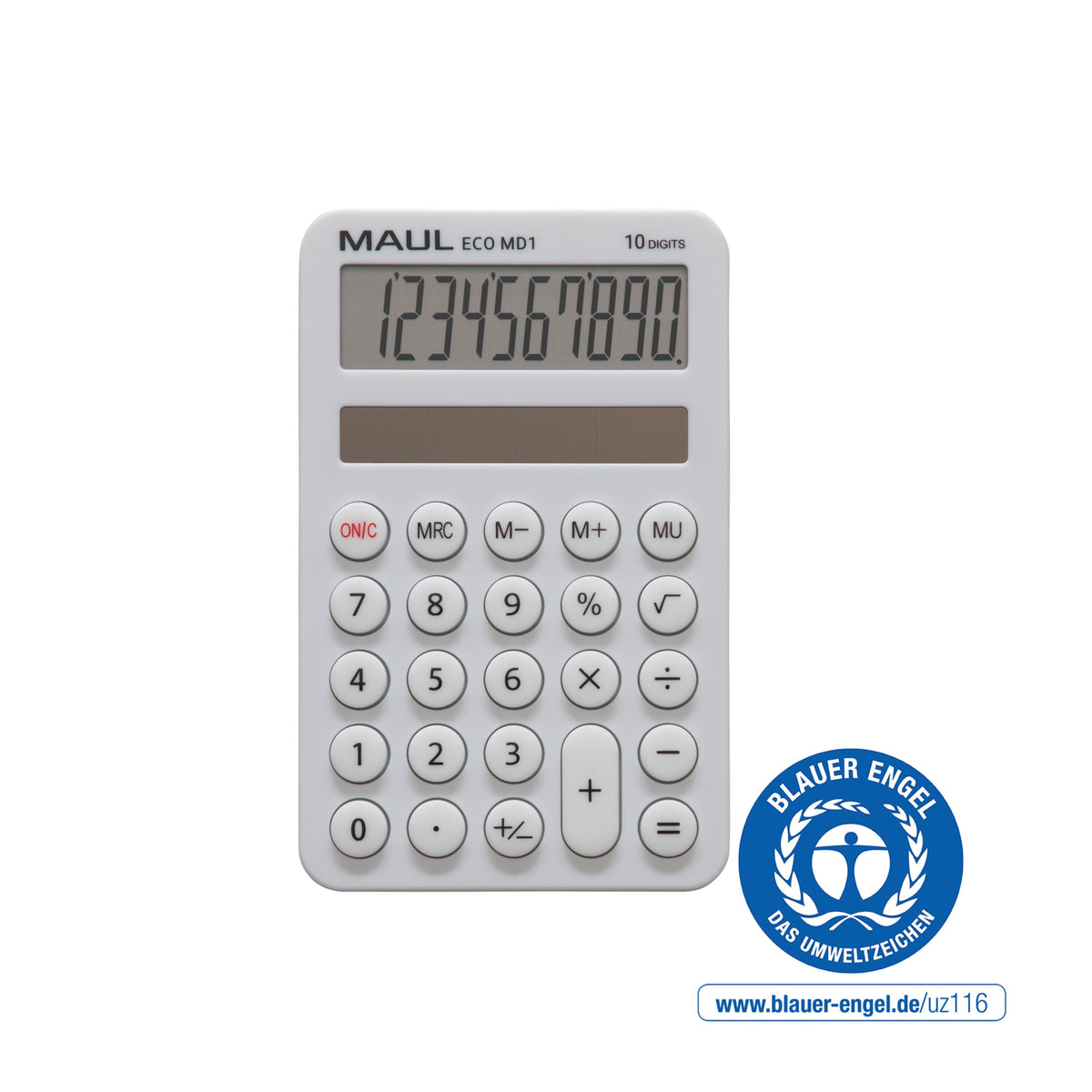 EAN 4002390092760 - MAUL ECO MD 1 calculadora Bolsillo Pantalla de calculadora Blanco imagen 9
