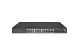 Levelone Switch 24x Ge Ges-2128p 4xgsfp 19" 380w 16xpoe+