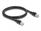 Cable Delock Netzwerk Rj45 Cat.6a F Utp Mit Innerem Metallmantel 1 M