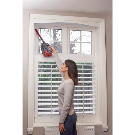 EAN 5035048712641 - Black & Decker BHHV315J-QW aspiradora de mano Negro, Rojo Sin bolsa imagen 9