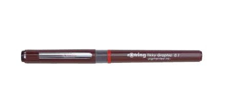 Bolígrafo  Rotring 1904753   De Gel Con Tapa Negro